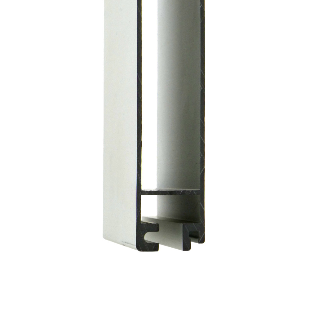 Burta aluminiowa wys. 400mm pod uszczelkę anodowana do busa - obrazek 2